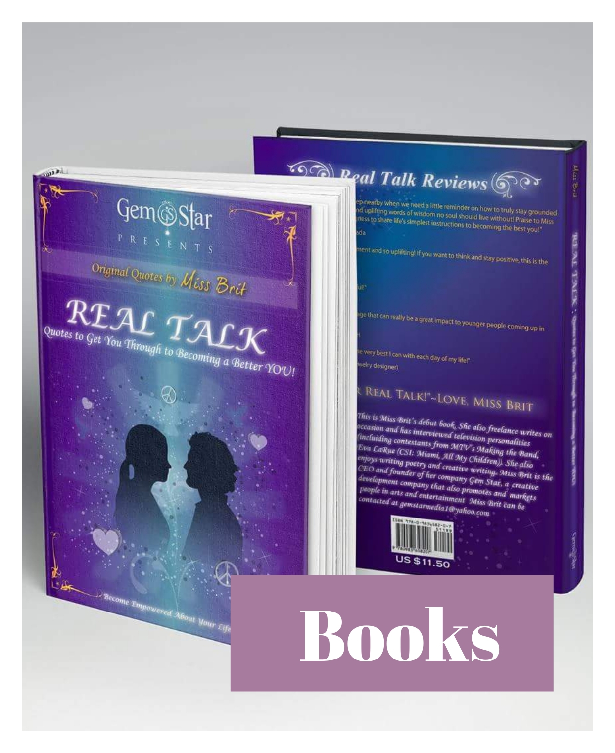 Real Talk book by gemstar