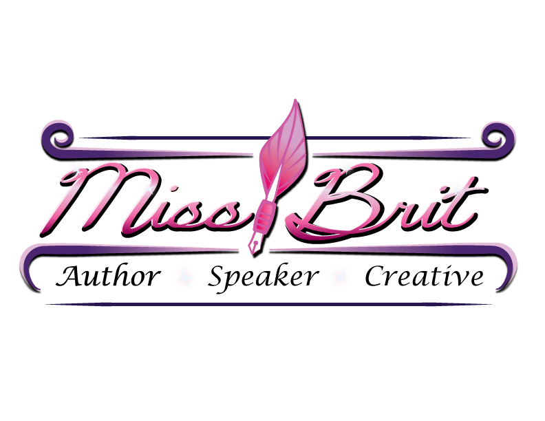 Miss Brit Author. Speaker. Creative logo