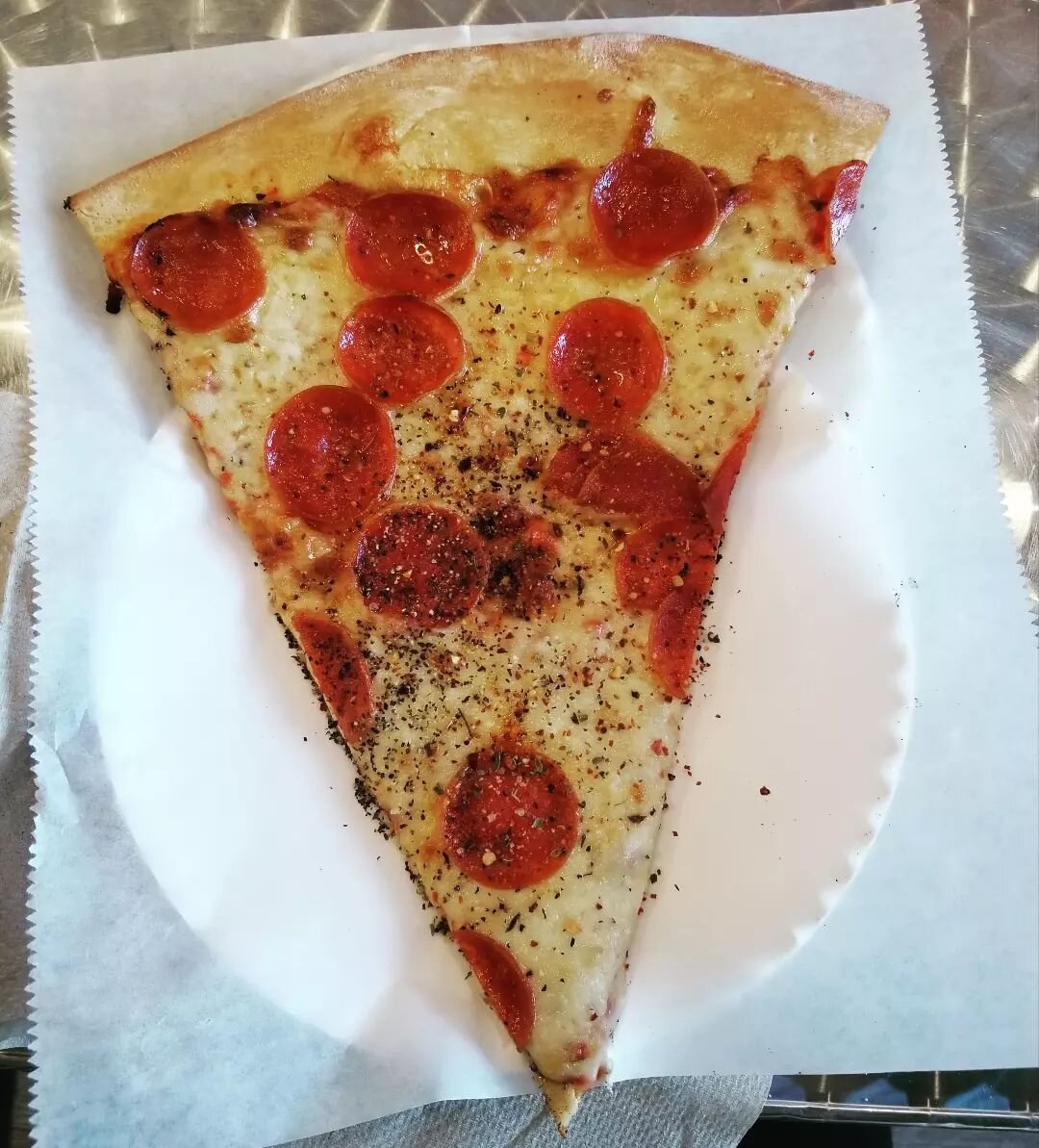 This pizza from @cityslicecle was by far the best pizza I've had in a very long time!